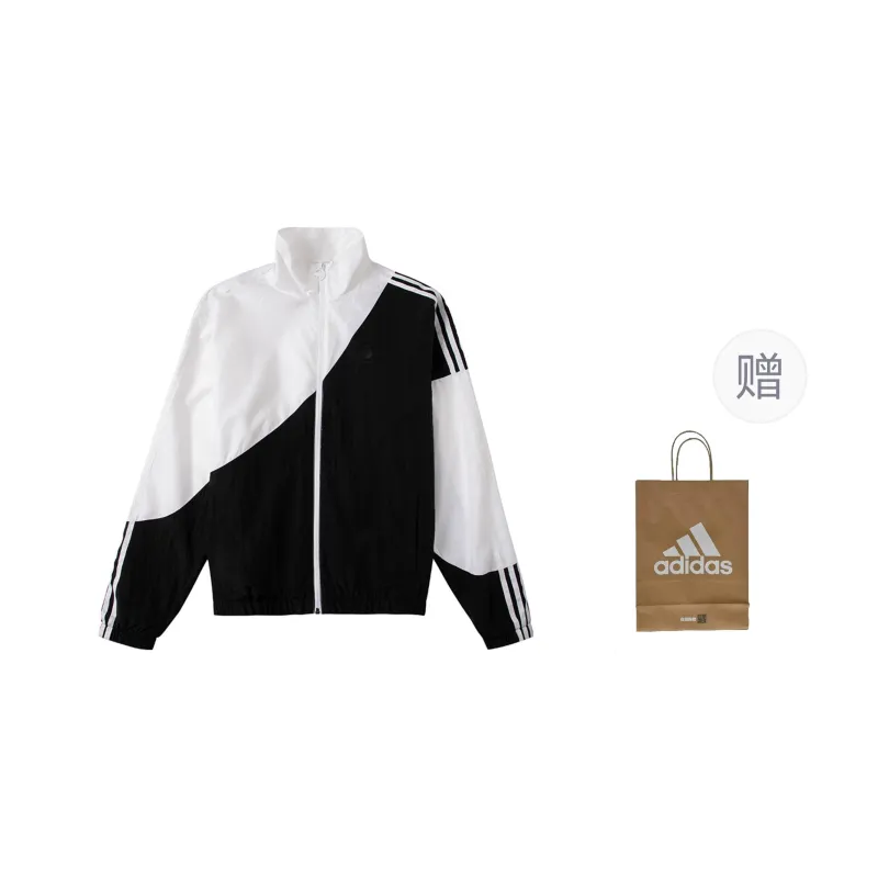 Adidas Neo Jackets Coats Unisex Black White-0