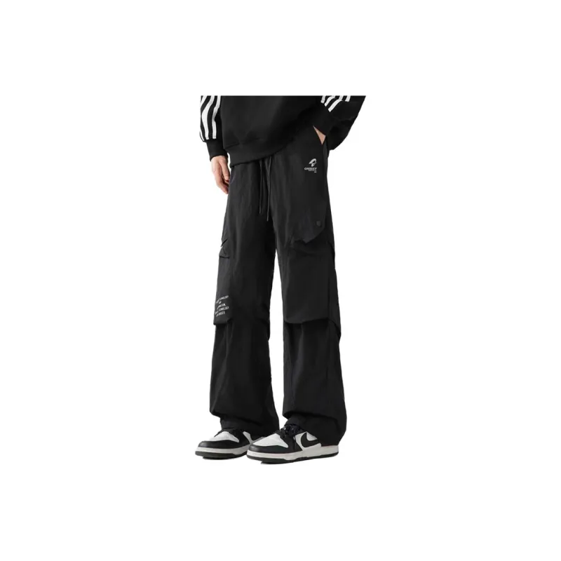 Qnxeey Cargo Pants Unisex-0