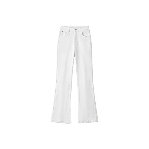 Polyester char Pleated Pants