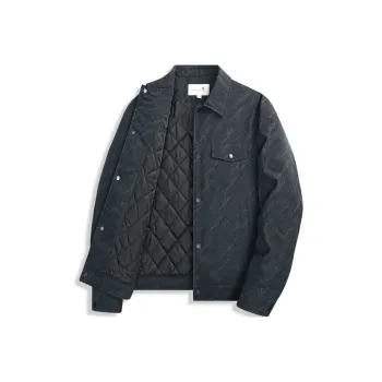 Dance With Wolves Jackets Coats Men's Navy Blue