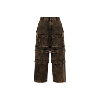Misbhv Ibiza Oversize Wide Leg Cargo Jeans