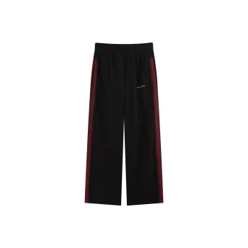 Silente Knitted Sports Pants Unisex Black
