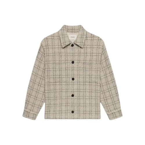 check-print FW24 suedes Coats Men's Multicolor