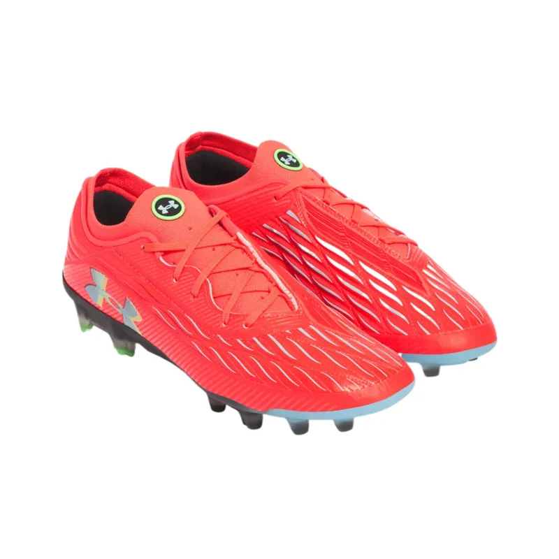 Under Armour MAGNETICO ELITE 4 Soccer Shoes Men's Red-1