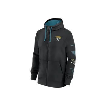 Nike Jacksonville Jaguars Club Men's Nike Nfl Full Zip Hoodie