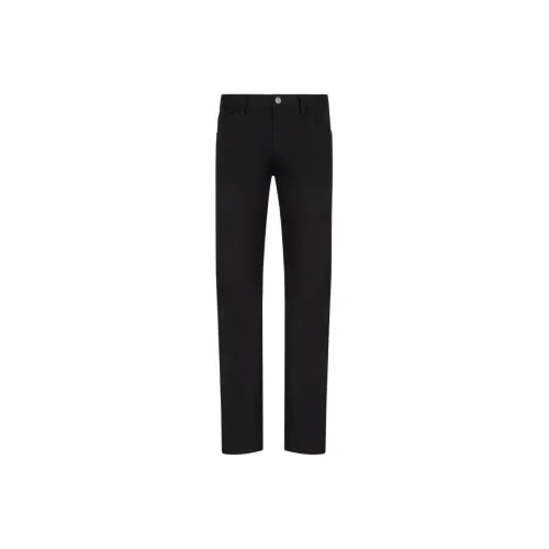 mit armani VEST Regular fit Five pocket Trousers In Stretch Cotton