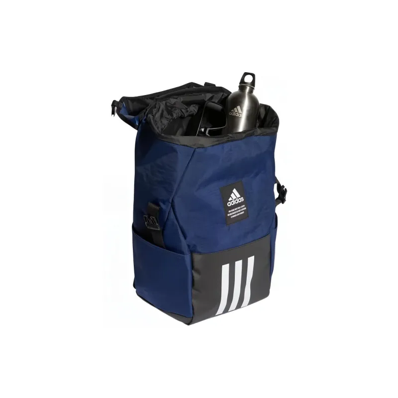 Adidas 4ATHLTS Nylon Backpack Regular Unisex Dark Blue & Black & White-3