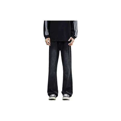 KVIV Jeans Men's Black Gray Color