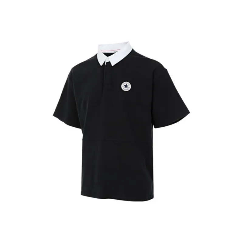 Converse Polo Shirt Men's Black-1