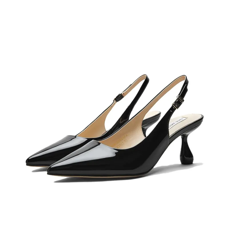 NINE WEST Chunky Heel High Heels 6.5cm Women's-2