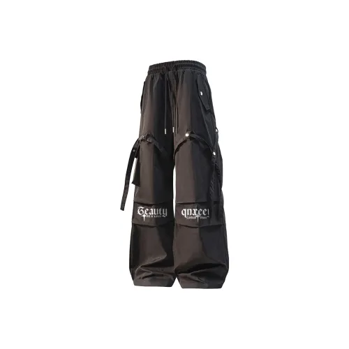 Qnxeey Cargo Pants Unisex