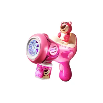 Yimi x Disney Cute Cartoon Lotso Handheld Fully Automatic Gatling Bubble Machines
