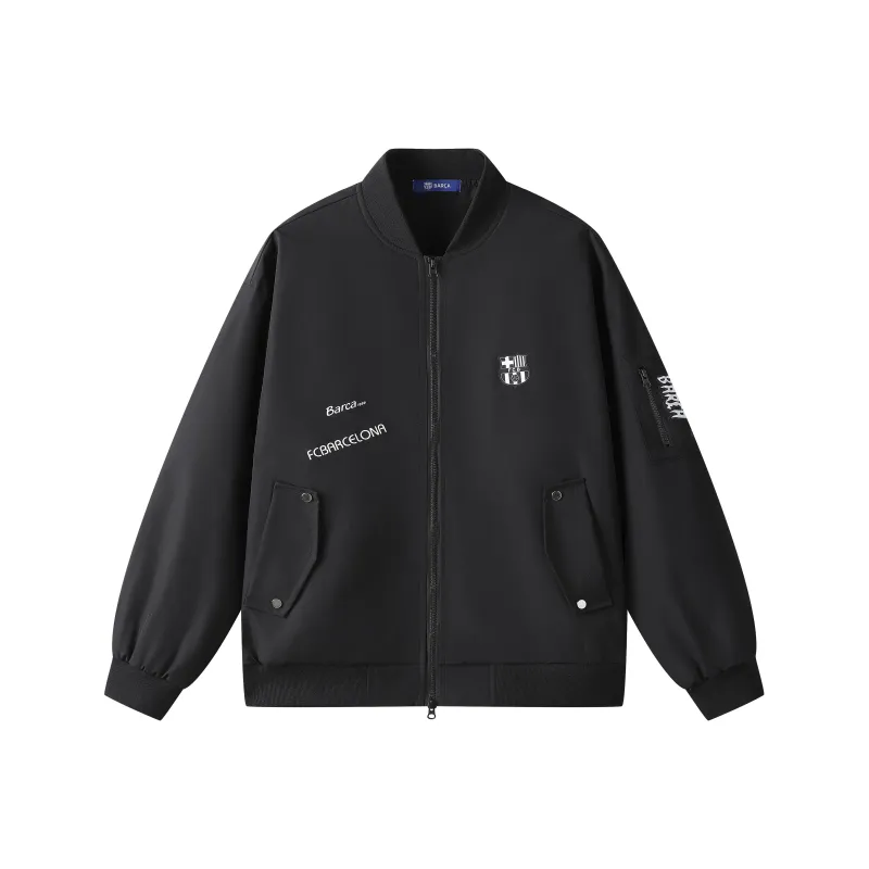 FCB ARCELONA Jacket Unisex Black-0