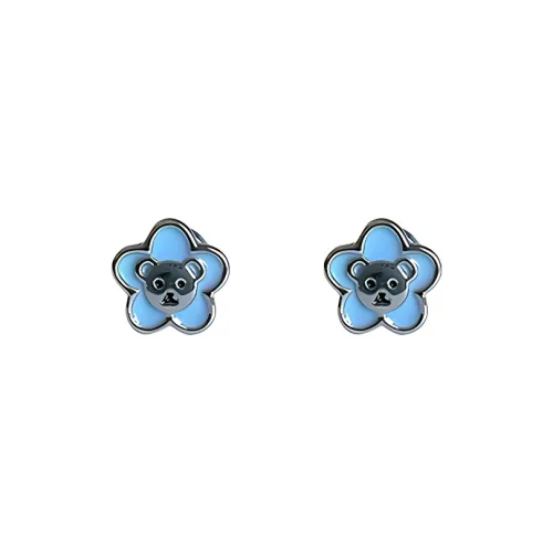 Universe Search S925 Silver Stud Earrings Women's