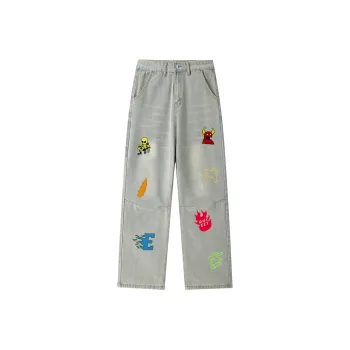 Qnxeey Jeans Unisex
