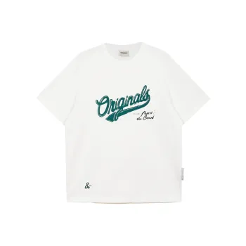 JACK JONES· T Shirt Men's A42 Milk White