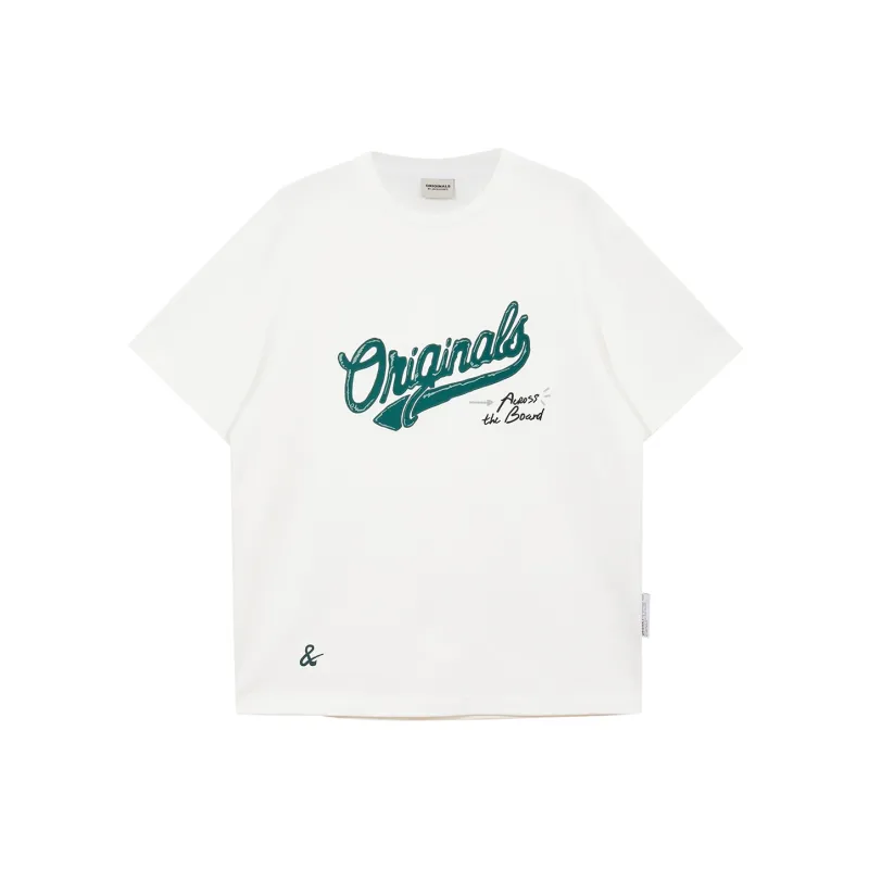 JACK JONES· T Shirt Men's A42 Milk White-0