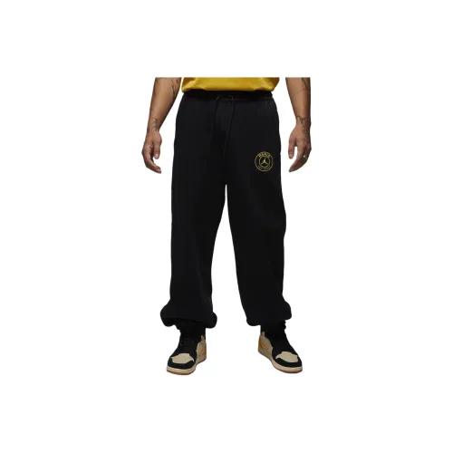 Jordan Paris Saint Germain Strike Third Paris Saint Germain Knitted Sports Pants Men's Black