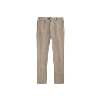 Massimo Dutti Suit Trousers Men Light Khaki