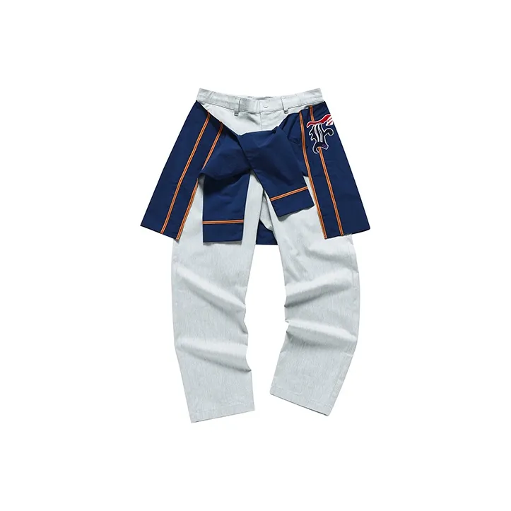 FILA FUSION x FACETASM Casual Pants Men's Heather Gray-0