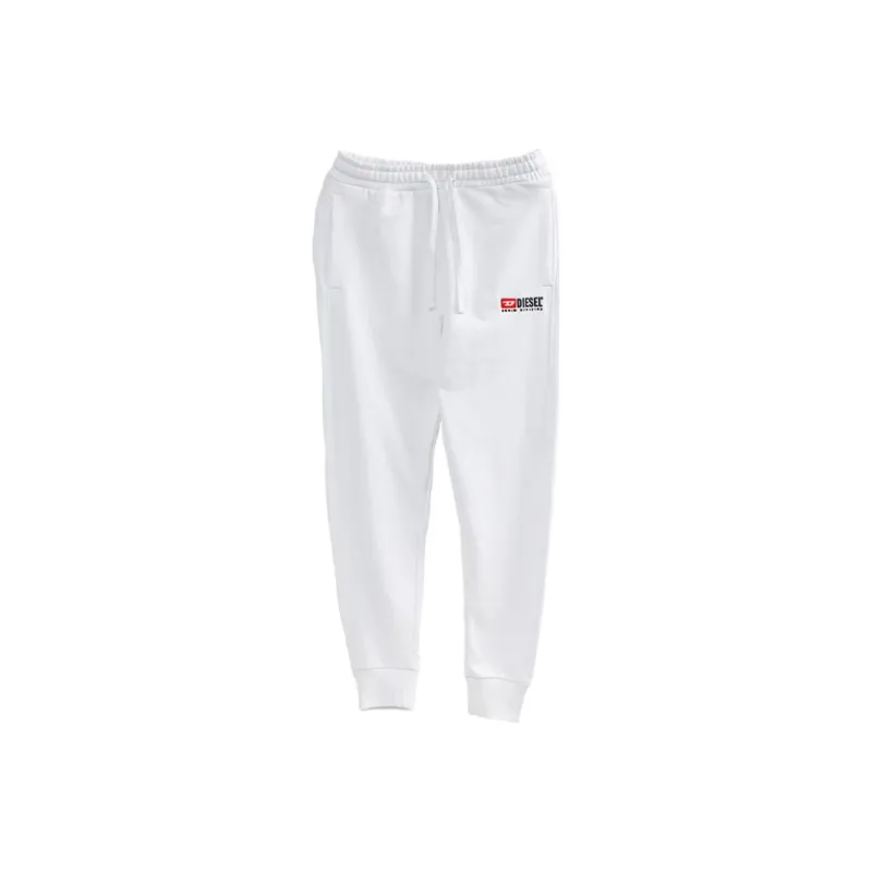 DIESEL Knitted Sports Pants Men's Gray-0