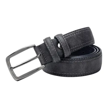 JEANSWEST PU Leather Belts Men's 3.4CM