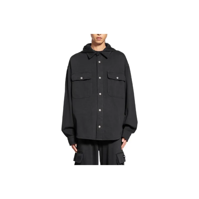 PALM ANGELS Logo Printed Drop Shoulder Hoodie-0
