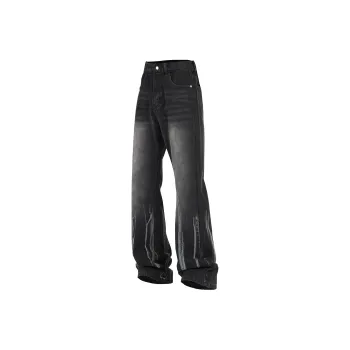 UPZCY Jeans Unisex Black