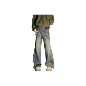HAPPY PARTY Jeans Unisex Vintage Blue