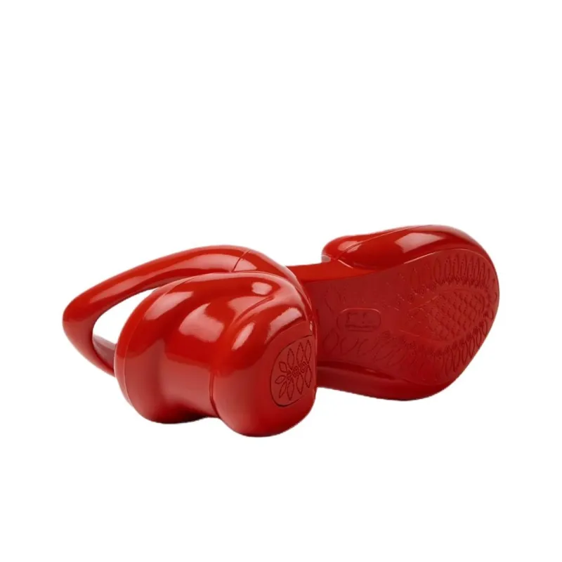 CAMPER Kobarah One Strap Sandals 7.6cm Women's Red-4