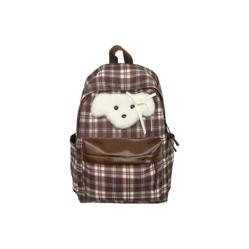 H YXIANG Nylon Backpack Regular Unisex Multicolor-4