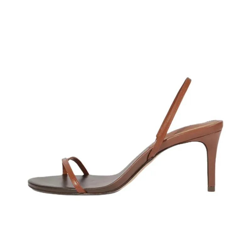 Schutz DIANA One Strap Sandals 7.5cm Women's Brown-0