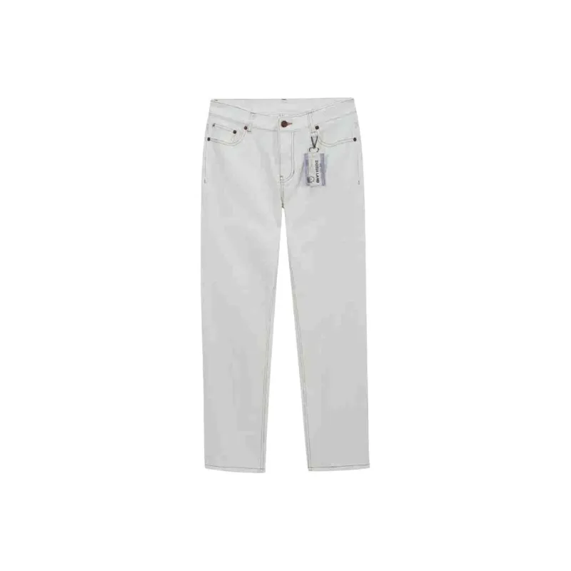 ZIOZIA Jeans Men Ivory White-0