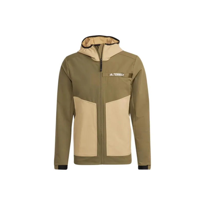 Adidas Terre Jackets Coats Men's Yellow-1