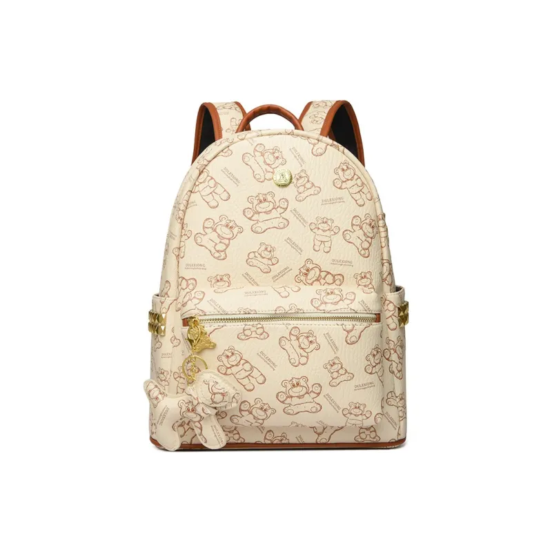 FREEHIKE Abrasion Resistant Fabric Backpack Women's Black/Brown/Beige/Pink/White-4
