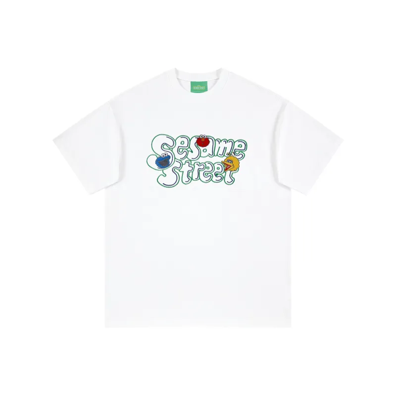 SESAME STREET Short Sleeved T Shirts Unisex-5