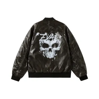 *EVAE+MOB Leather Jacket Unisex