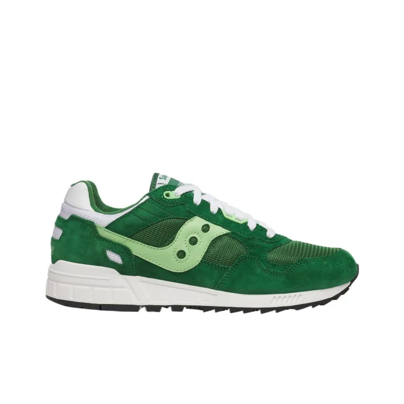 Saucony Shadow 5000 Low Top Casual Shoes Unisex Green White-1