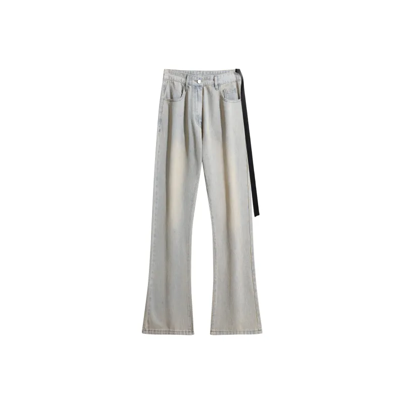 AMBER LIGHT Jeans Unisex Black Ribbon-10