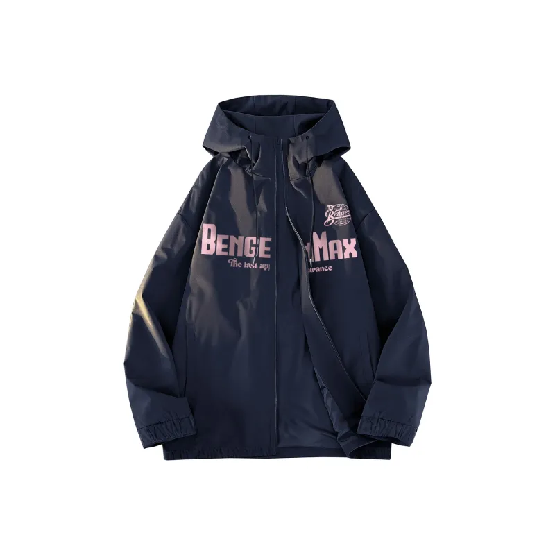 BENGEN Jackets Coats Unisex Black-12