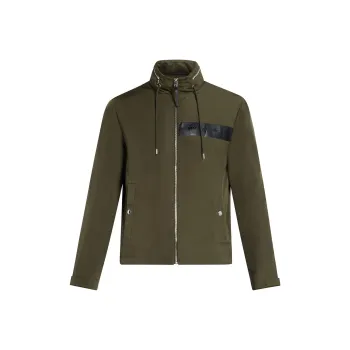 MICHAEL KORS Logo debossed Windbreaker