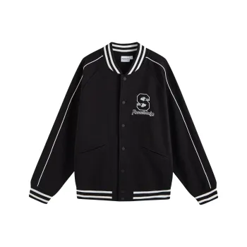 FUN Fun X Snoopy FW24 Baseball Jacket Unisex Black
