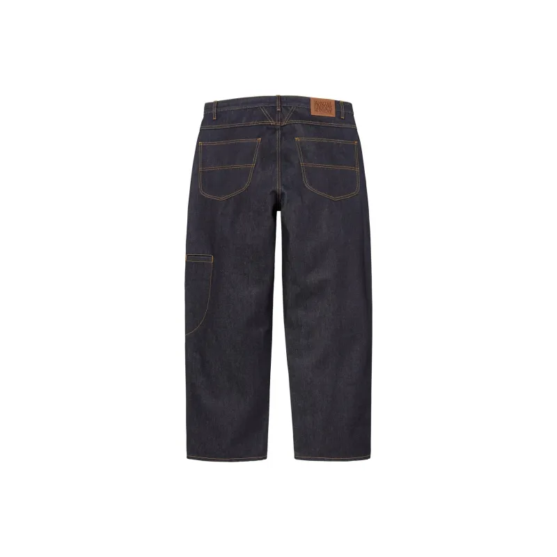 Supreme Marithé + François Girbaud X Seam Baggy Jean Dark Indigo-5