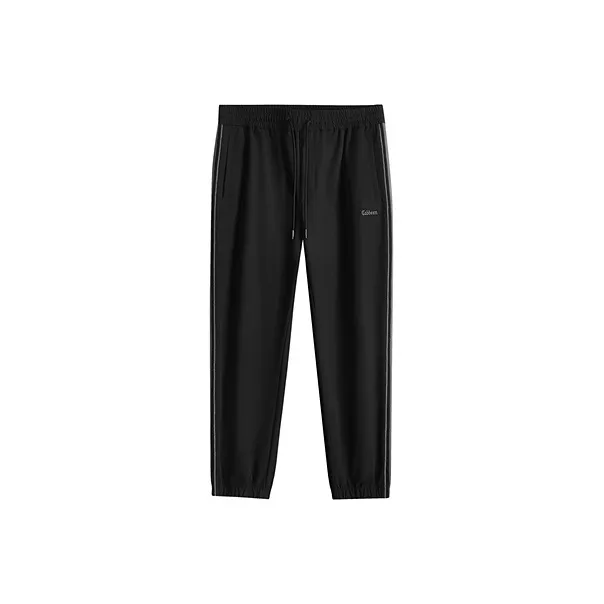 Cabbeen Casual Pants Men's Coal Black-0