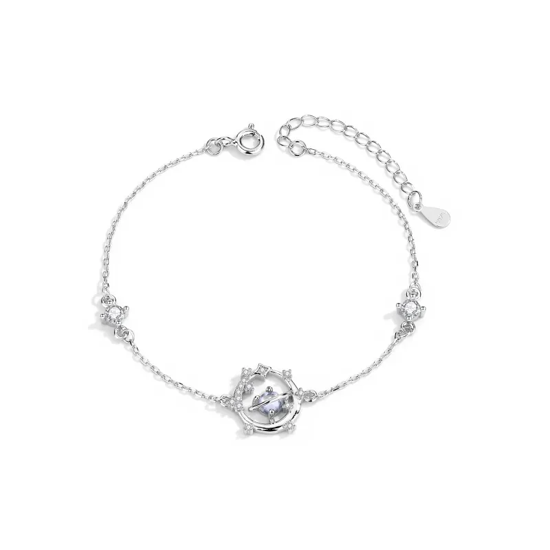 CLARKIA FLOWER 925 Sterling Silver Bracelets Women's-0