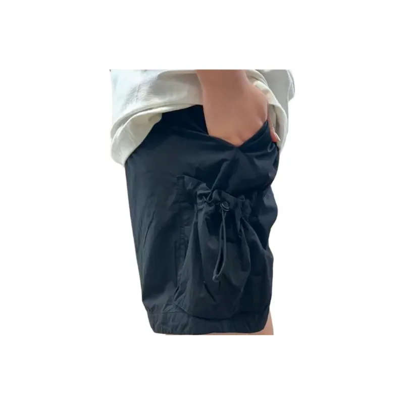 MLB Basic New York YankeesGofcore Cargo Shorts Unisex Black-4
