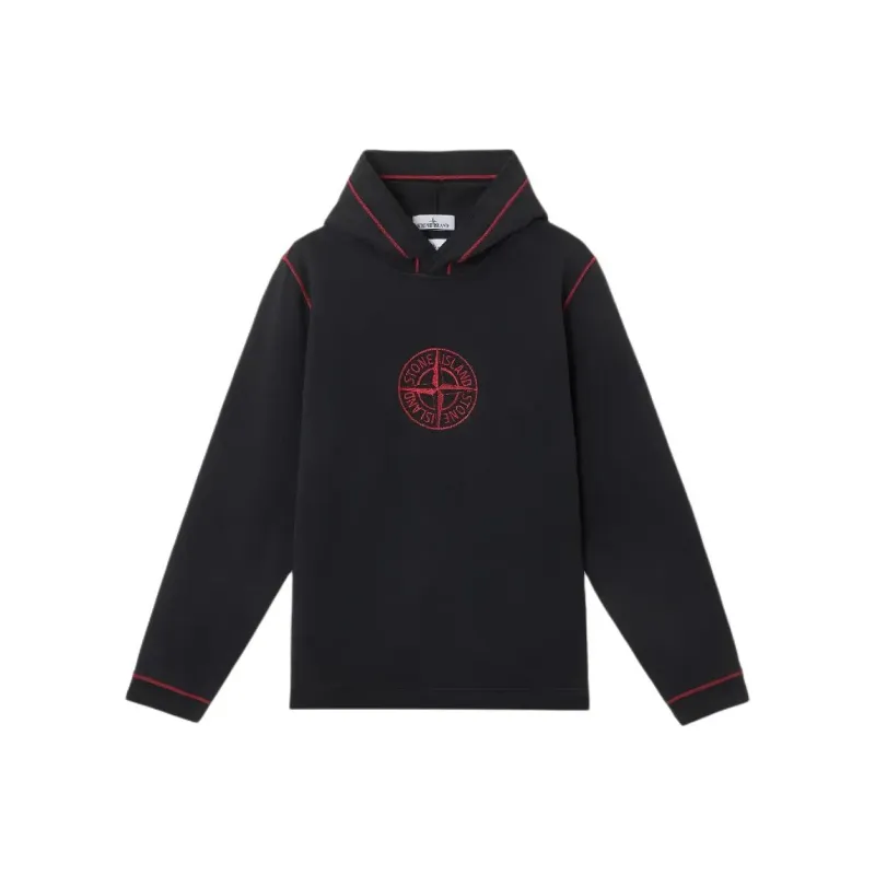 STONE ISLAND Snake Year Limited Collection Sweatshirts Unisex Black-0