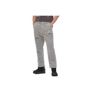 EVISU Cargo Pants Men Gray