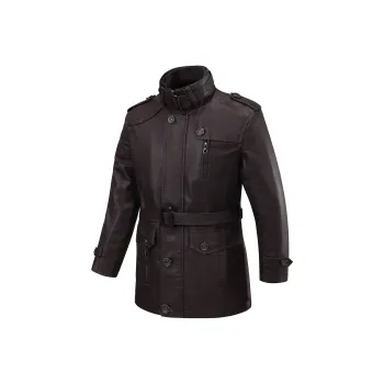 RAP PANDA Leather Jacket Unisex