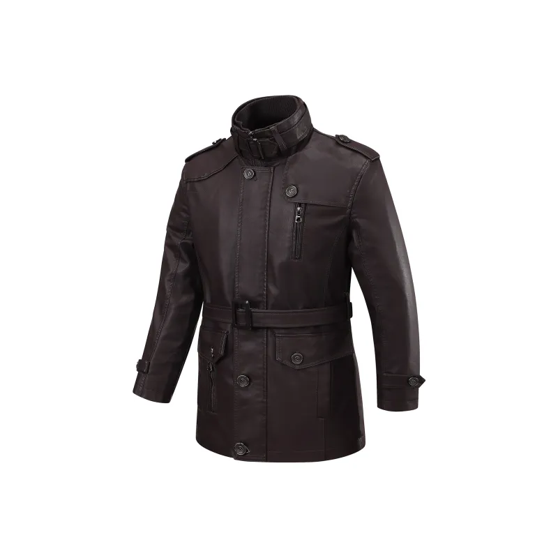 RAP PANDA Leather Jacket Unisex-0